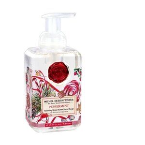 NWT Michel Design Works Peppermint Foaming Hand Soap Large 17.8 oz.